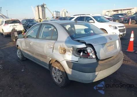 2007 Kia Rio Lx from USA, damaged, VIN KNADE123476191409